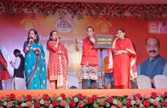 संदीप शर्मा ने राज्योत्सव में दी बेहतरीन प्रस्तुति