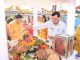 18 फीट ऊंची शिव प्रतिमा का अनावरण, उद्योग मंत्री लखन लाल देवांगन ने की पूजा-अर्चना