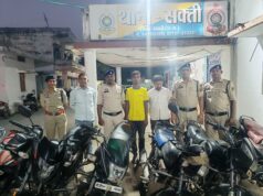 सक्ती में वाहन चोर गिरोह पर पुलिस का शिकंजा, 2 आरोपी गिरफ्तार; 7 मोटरसाइकिलें बरामद