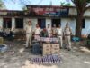 कोरबी में धान के खेत से 389 नग गोवा व्हिस्की जब्त, आरोपी गिरफ्तार